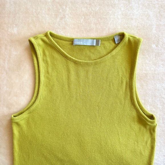 Vince Tops - Vince Women's Chartreuse Tank Top